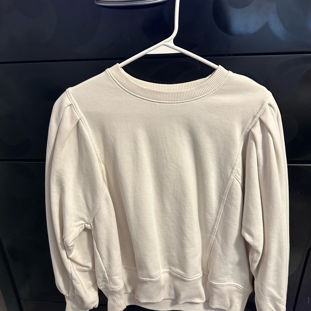 a new day Cream Sweatshirt